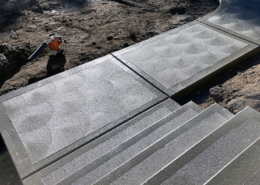 Custom Concrete Driveway and Sidewalk