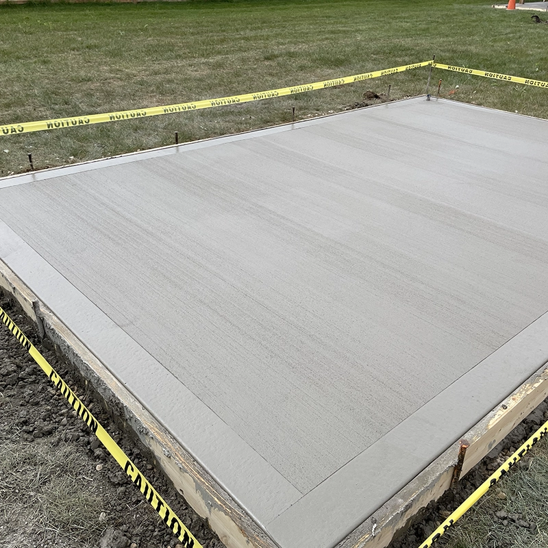 Custom Concrete Patio in Grey and Bruce Counties
