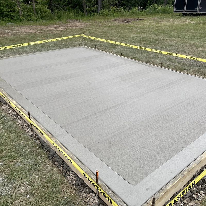 Custom Concrete Patio in Grey and Bruce Counties