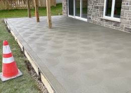 Custom Concrete Patio in Grey and Bruce Counties
