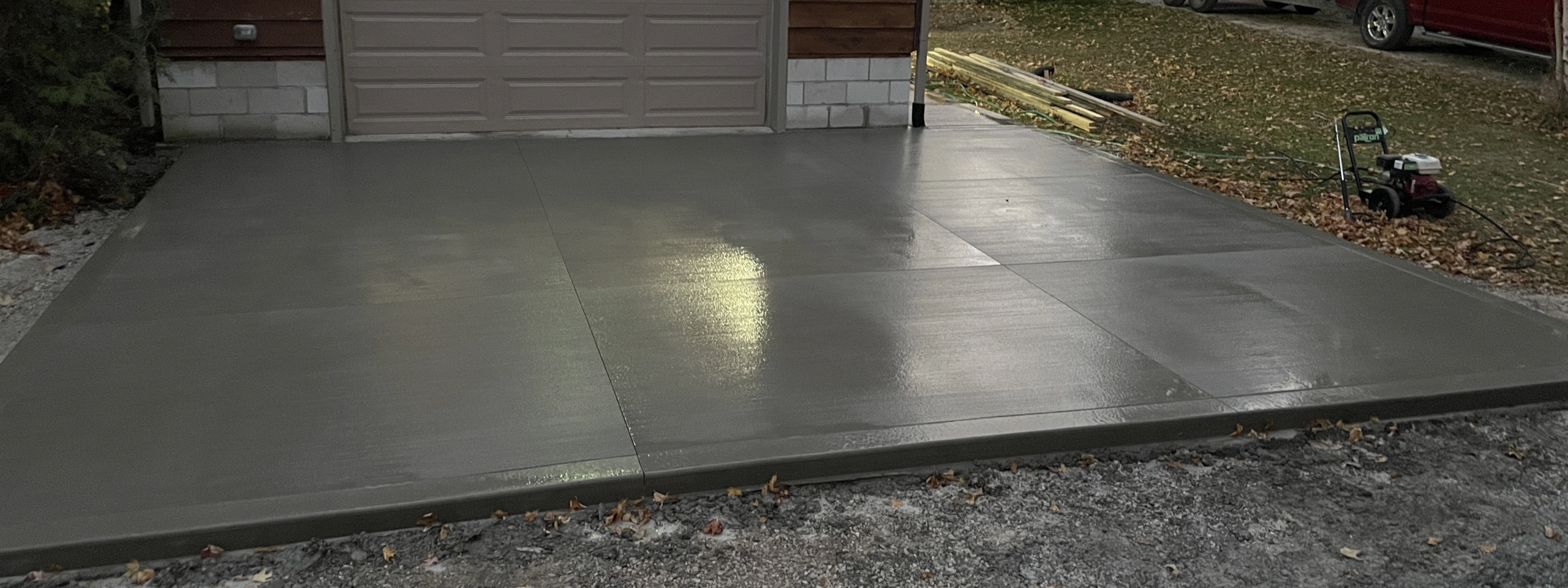 Custom Concrete Patio and Sidewalk - Grey and Bruce Counties