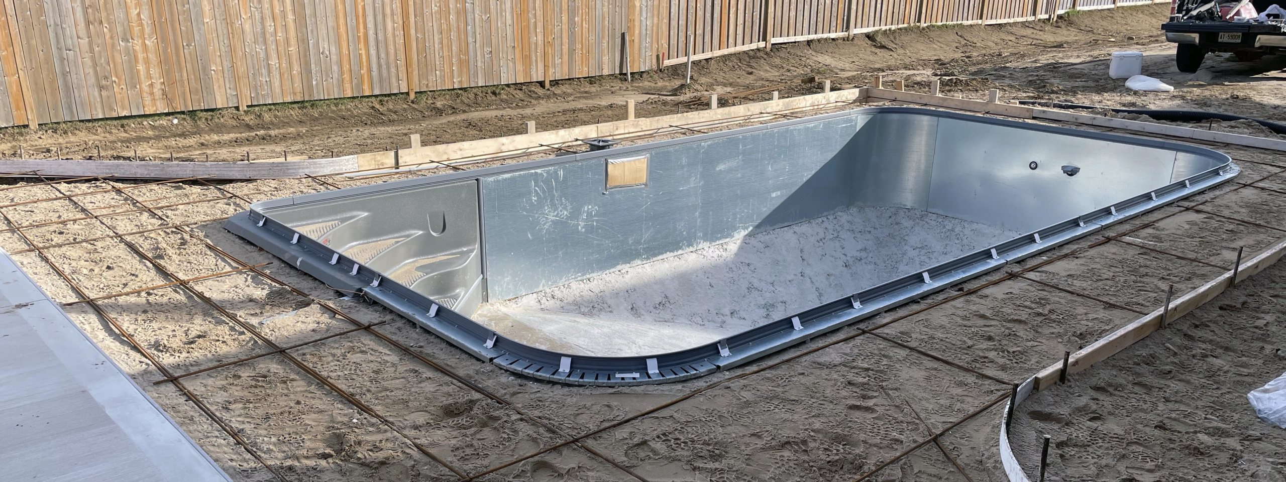 Custom Concrete Pool Patio