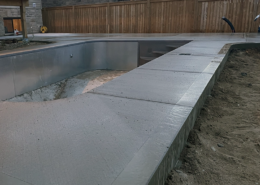Custom Concrete Pool Patio