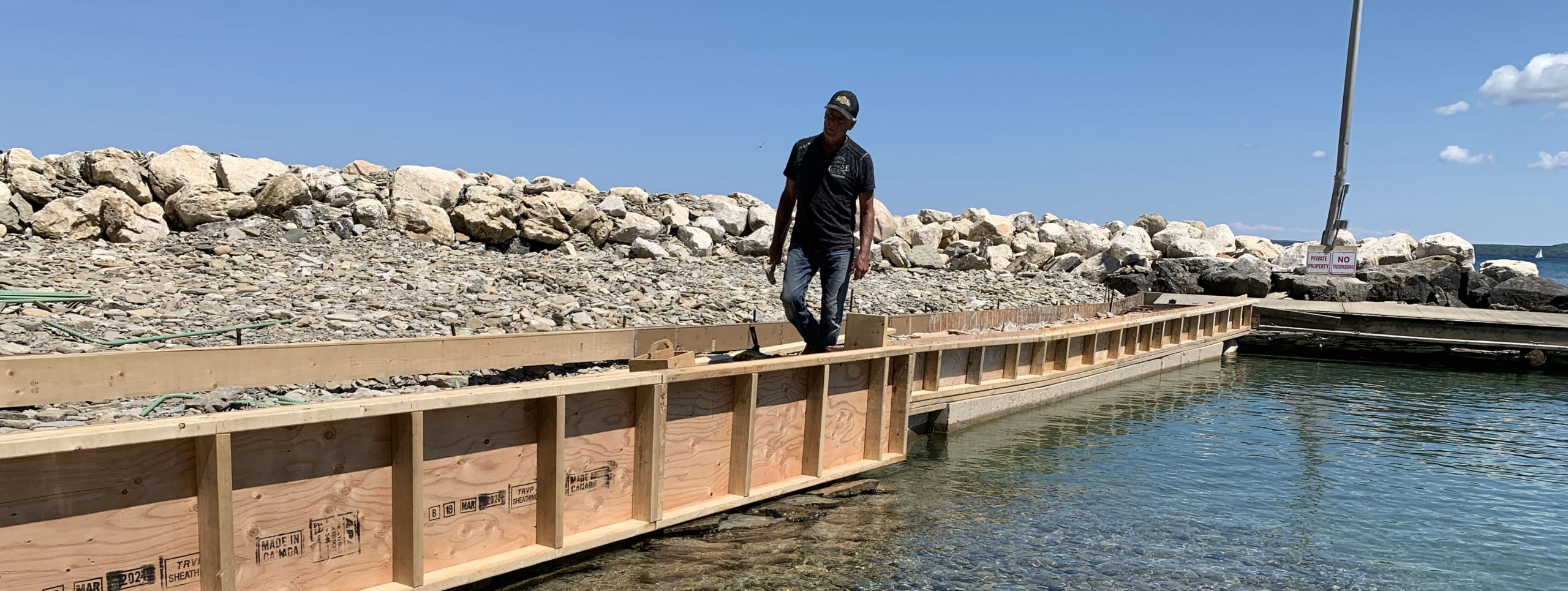Concrete Boat Dock