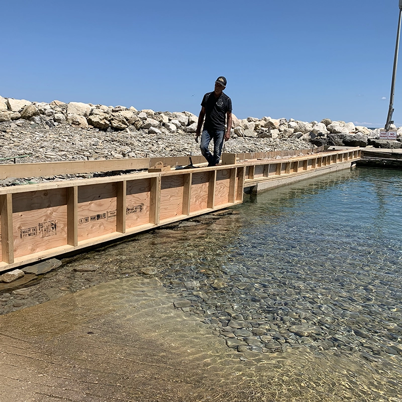 Custom Concrete Sidewalks - Grey and Bruce Counties