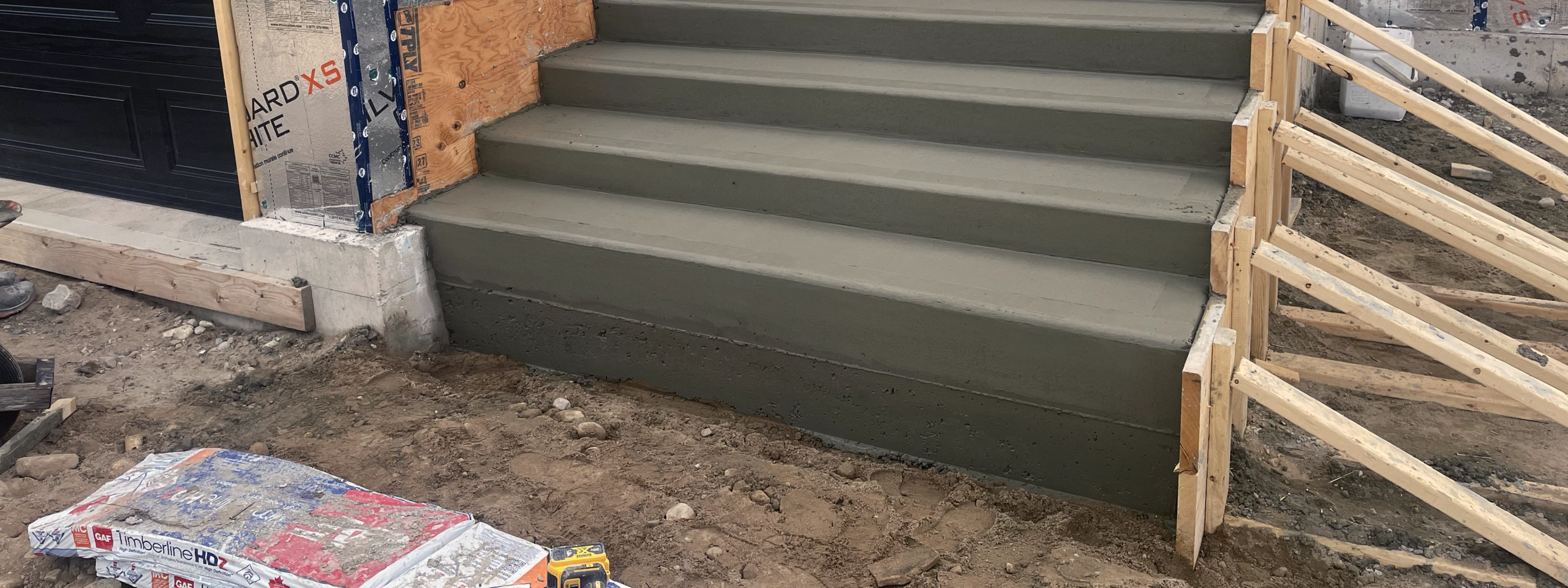 Custom Concrete Steps