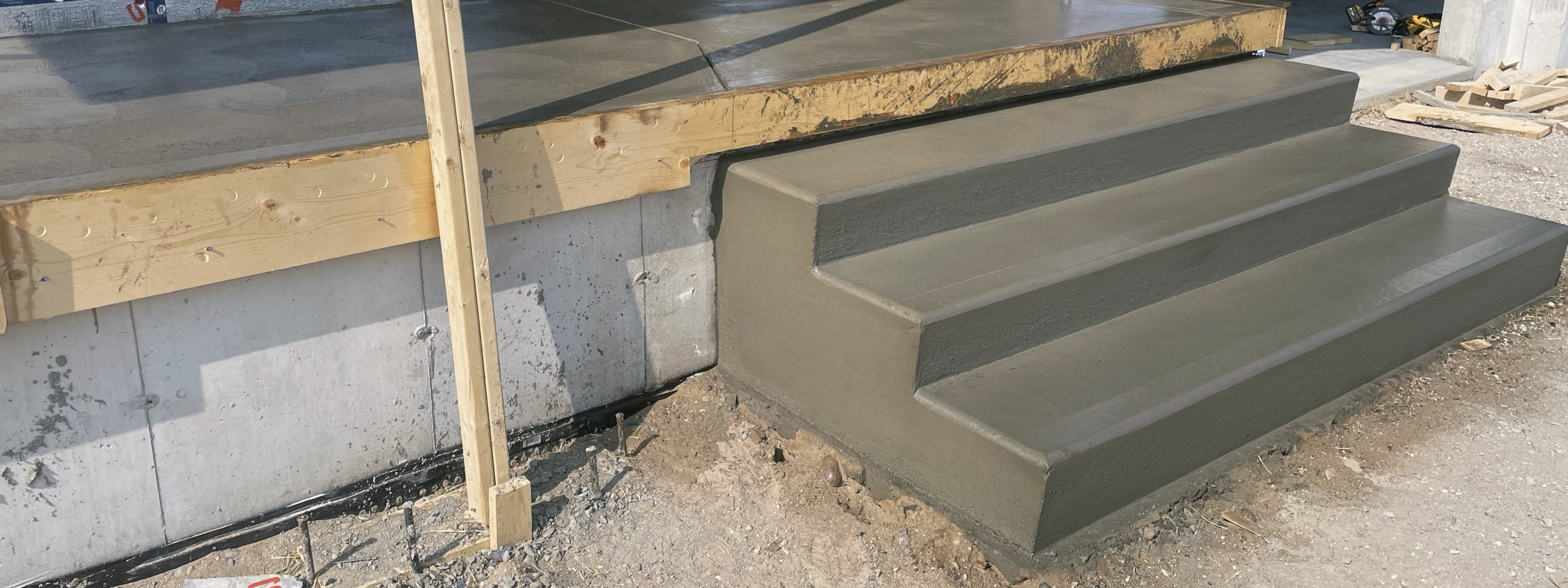 Custom Concrete Steps