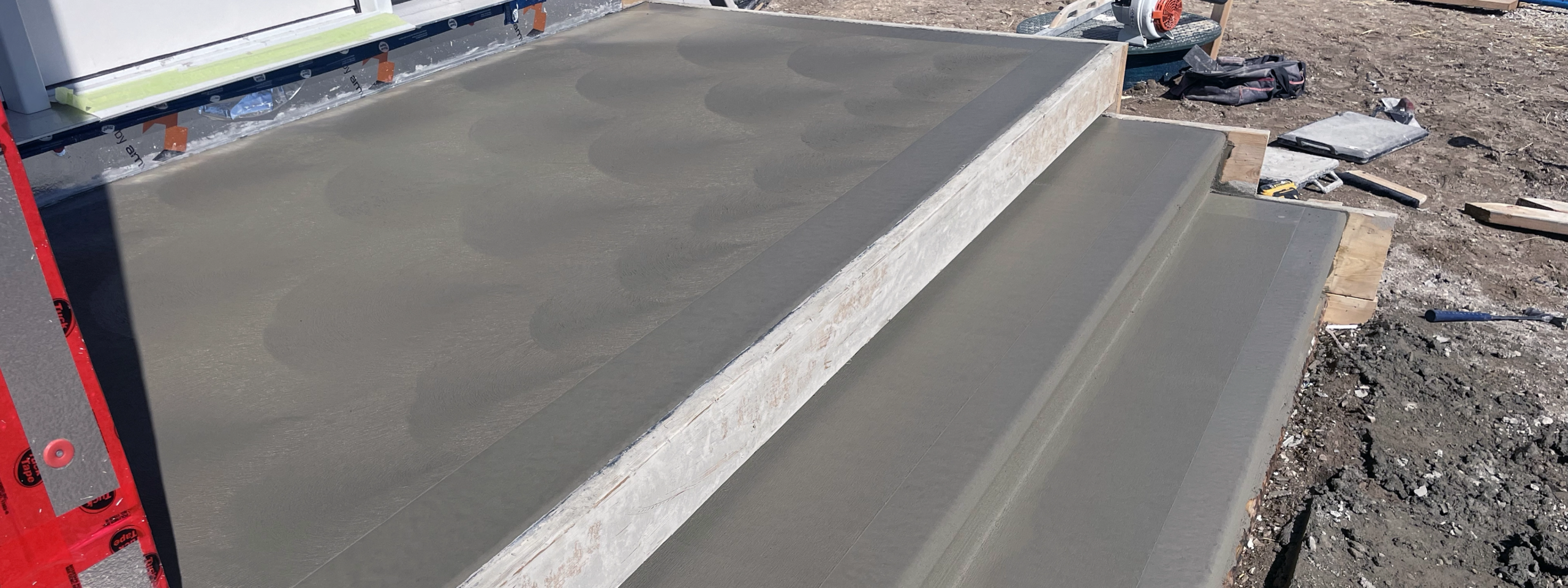 Custom Concrete Steps