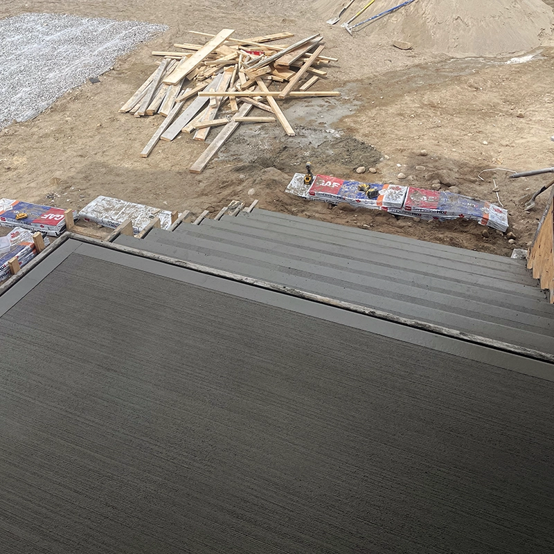 Custom Concrete Steps