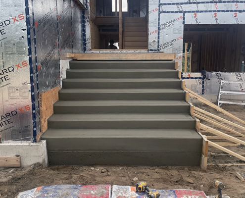 Custom Concrete Steps