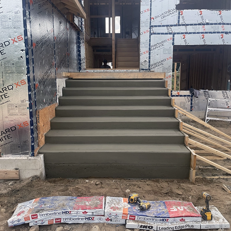 Custom Concrete Steps