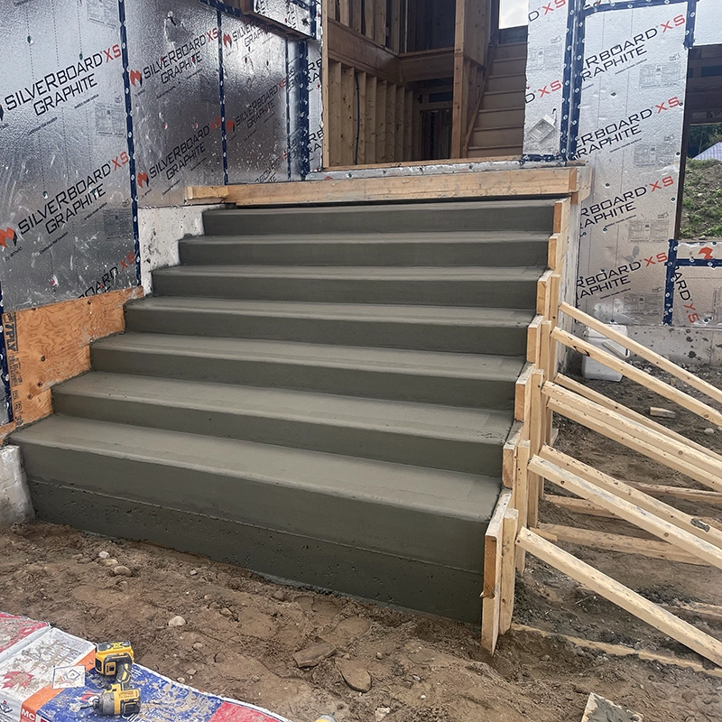 Custom Concrete Steps
