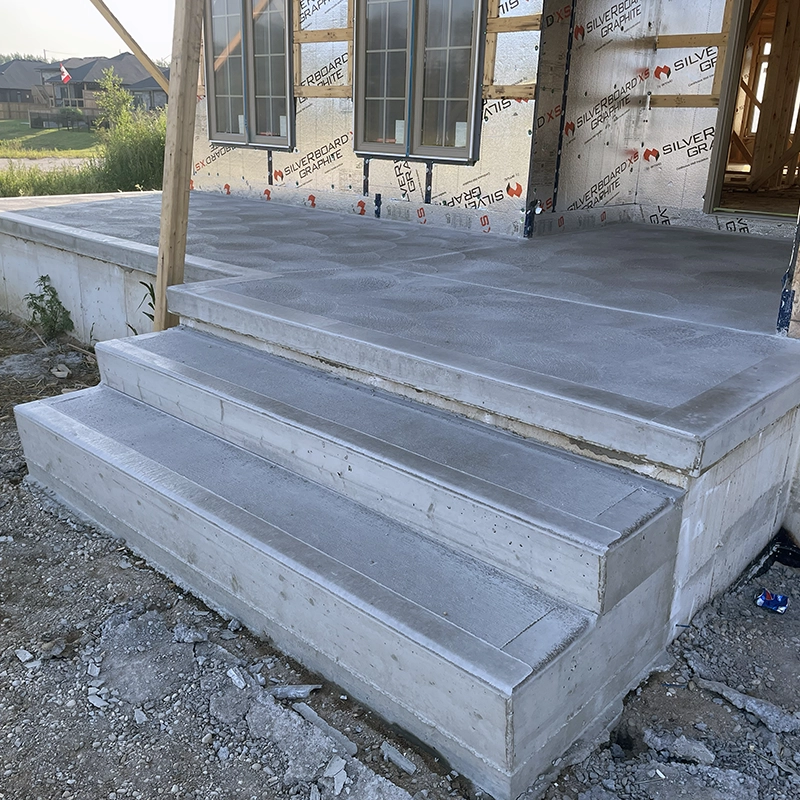 Custom Concrete Steps