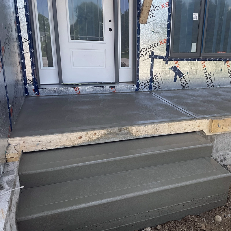 Custom Concrete Steps