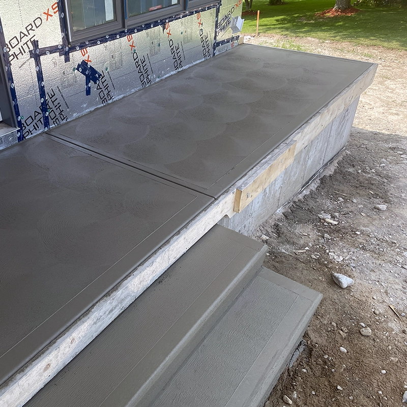 Custom Concrete Steps