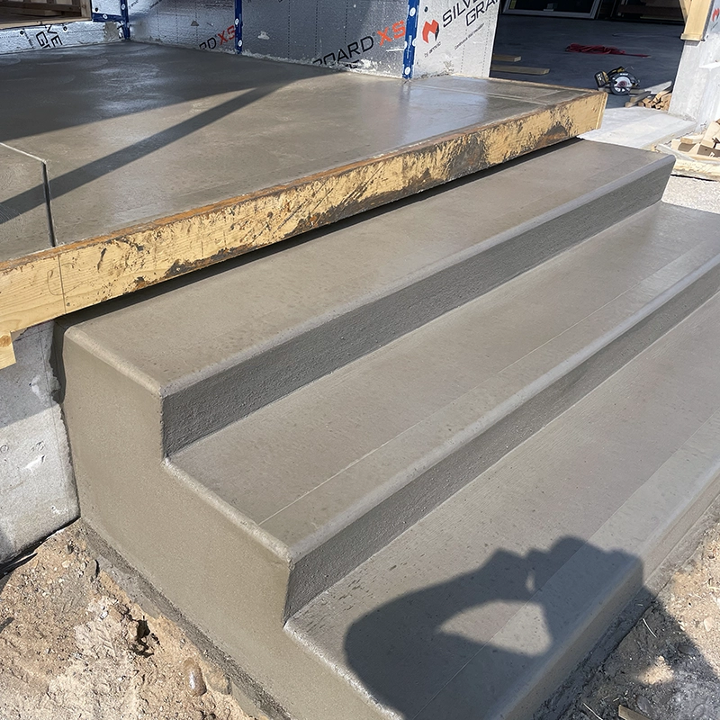 Custom Concrete Steps