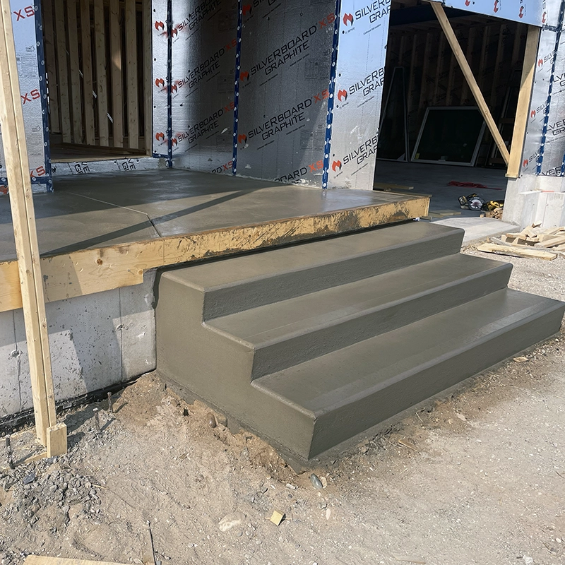 Custom Concrete Steps