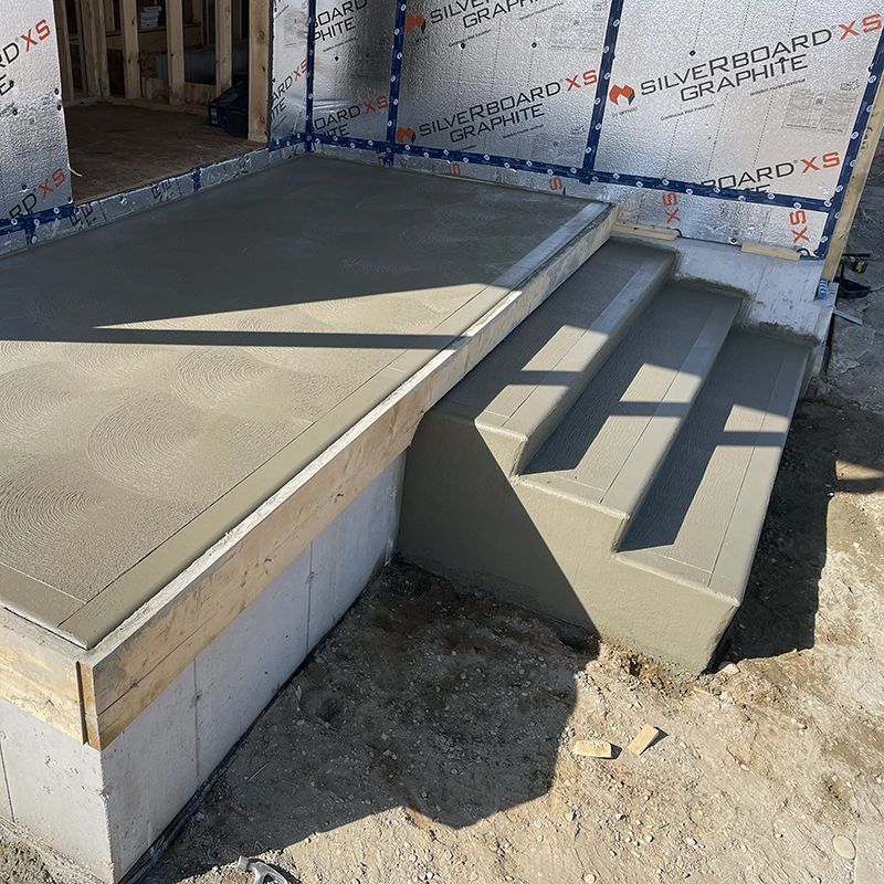 Custom Concrete Steps