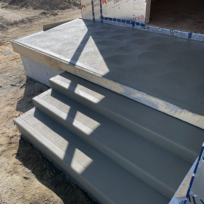 Custom Concrete Steps