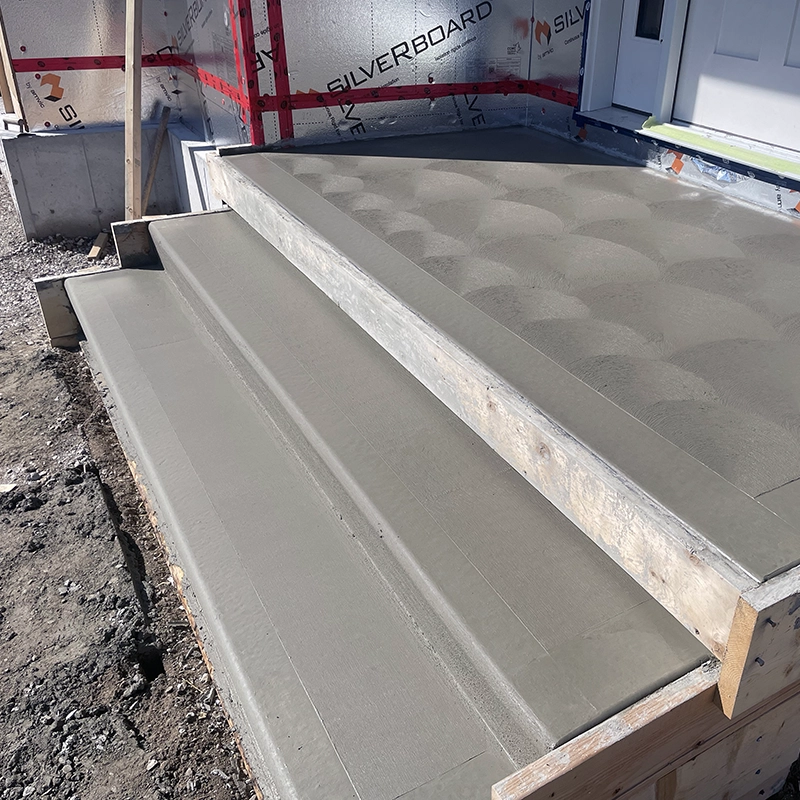 Custom Concrete Steps