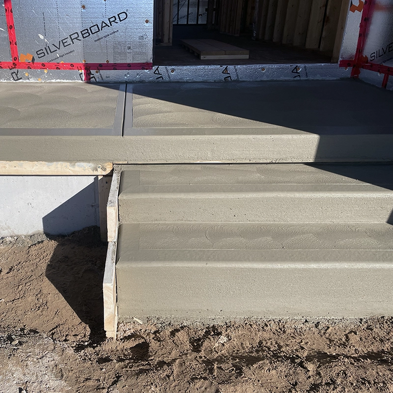 Custom Concrete Steps