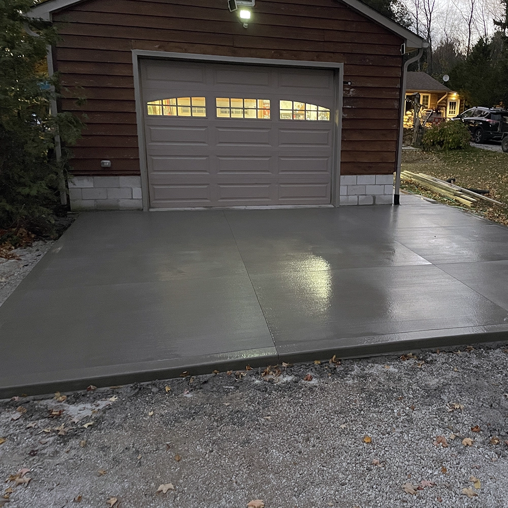 Concrete Driveways in Grey and Bruce Counties