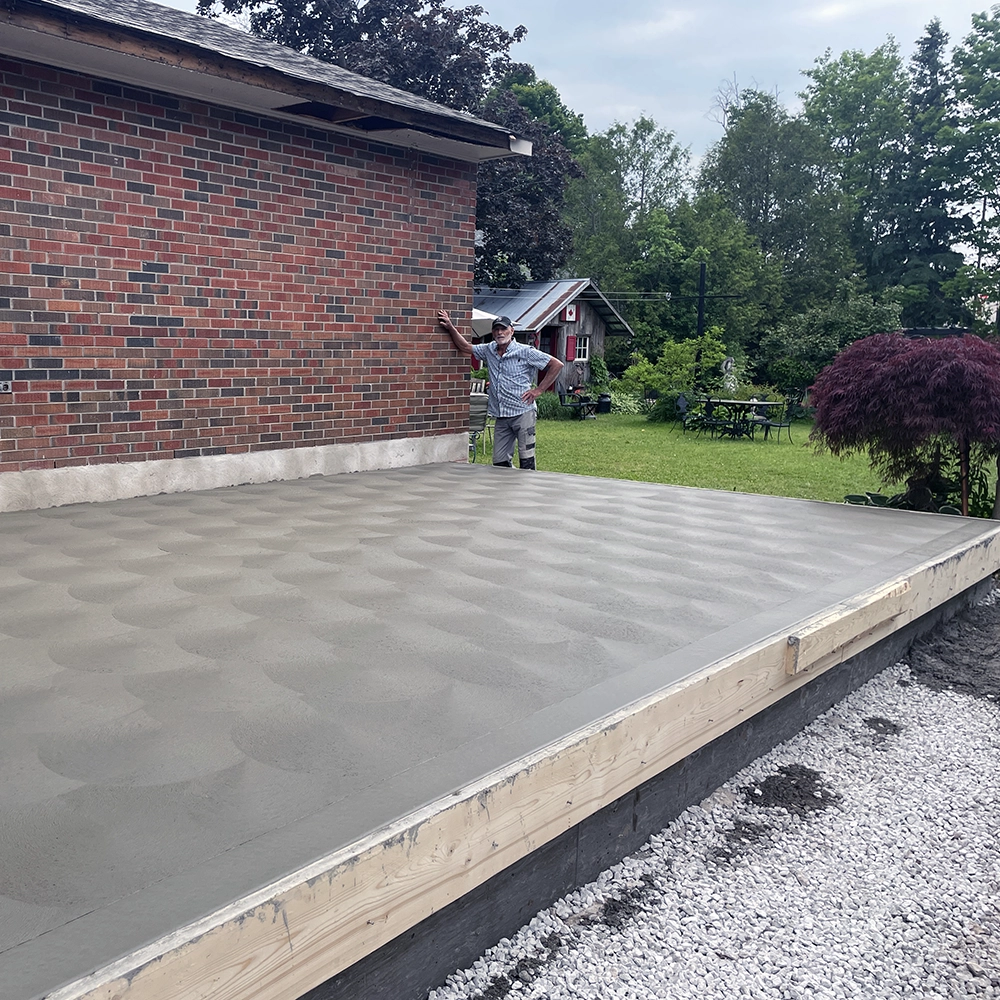 Concrete Patios In Grey and Bruce Counties