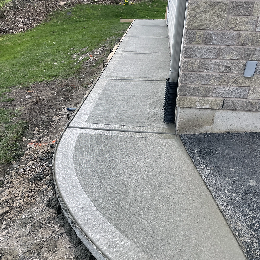 Concrete Sidewalks and Walkways
