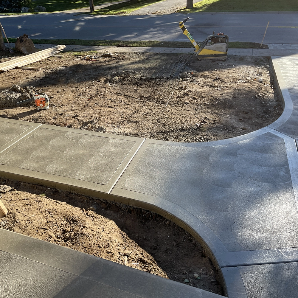 Concrete Sidewalks and Walkways