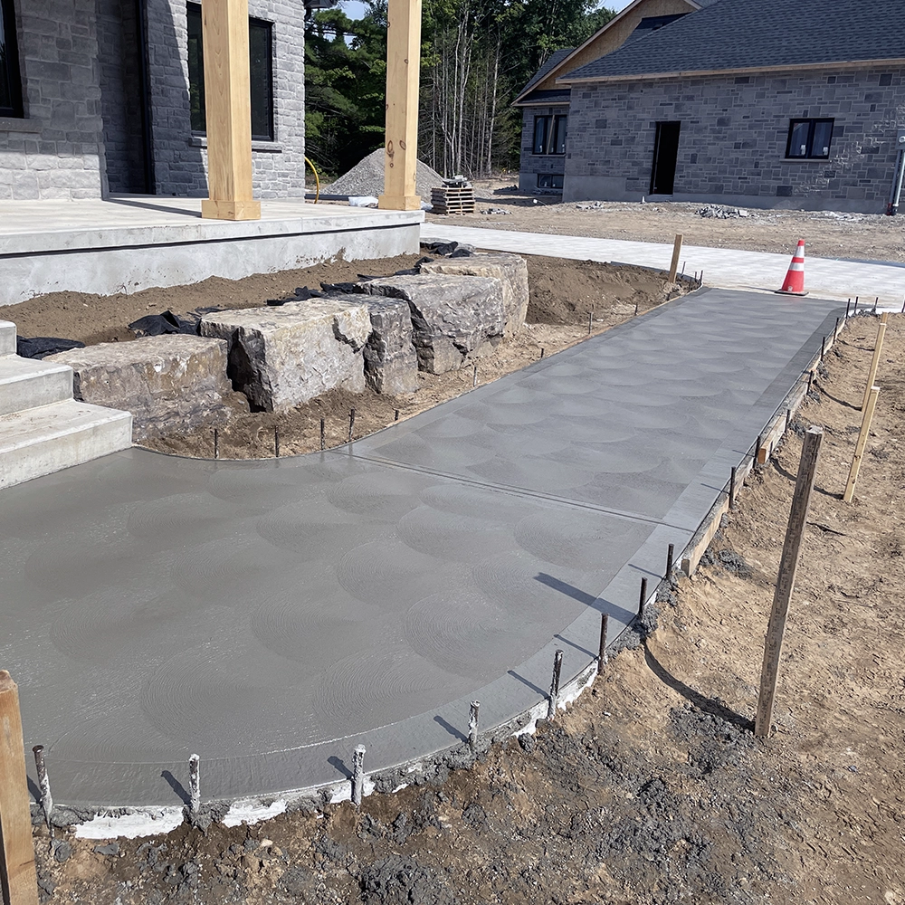 Concrete Sidewalks and Walkways