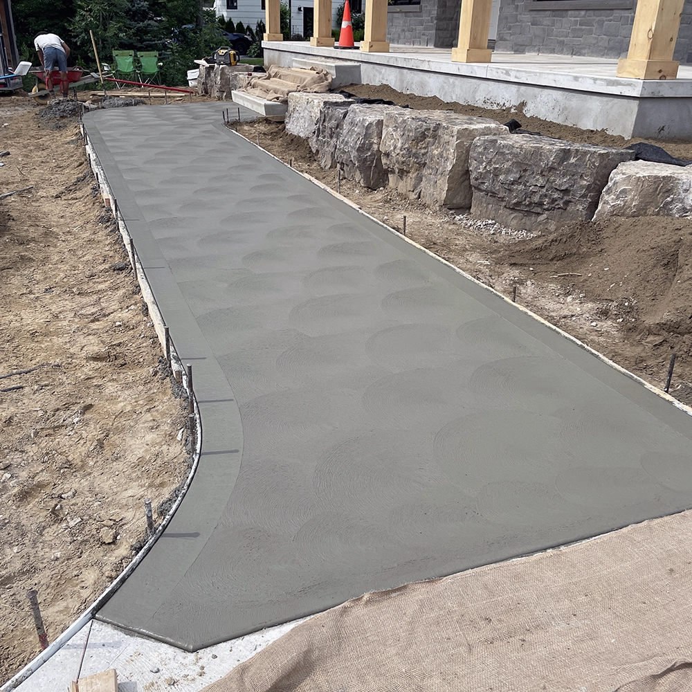 Concrete Sidewalks and Walkways