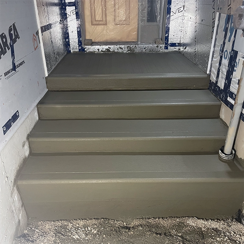 Custom Entrance & Reinforced Steps - Sauble Beach